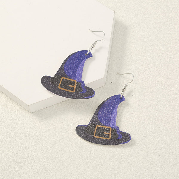 Halloween Witch Hat Earrings