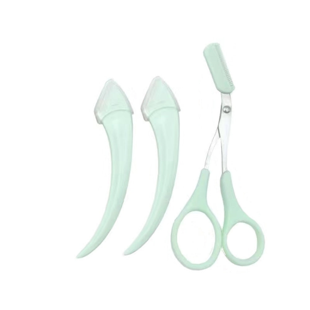 Curved Eyebrow Trimming Tools