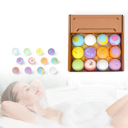 Bath Exfoliating Bath Salt Ball Case