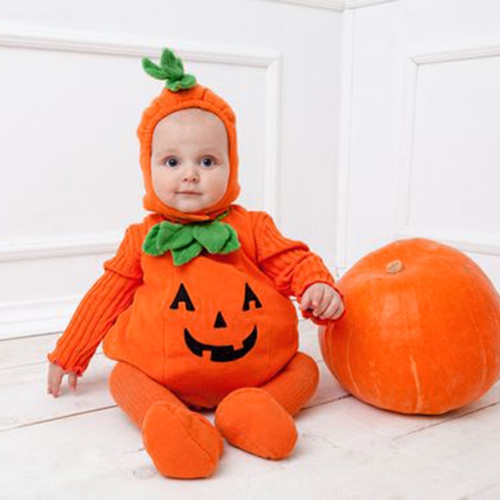 Baby Halloween Pumpkin Costume