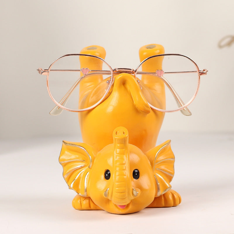 Creative Lucky Elephant Glasses Holder