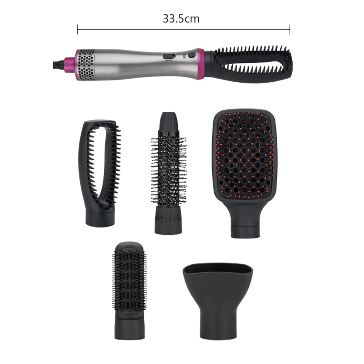 Good Hair Day Hair Brush 5 In 1 Curler And Straighter