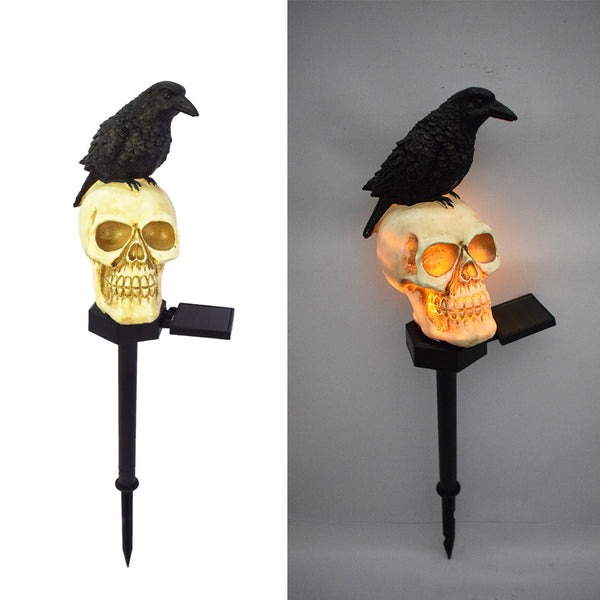 Solar Outdoor Courtyard Halloween Pumpkin Lamp