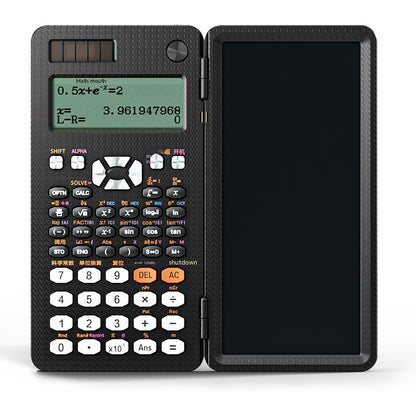 2 In 1 Foldable Scientific Calculator with Handwriting Tablet and Learning Function