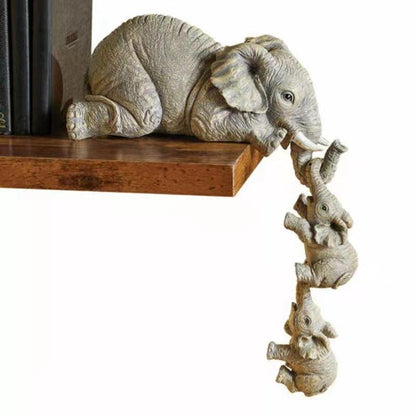 Hanging Elephants Three-piece Home Decoration