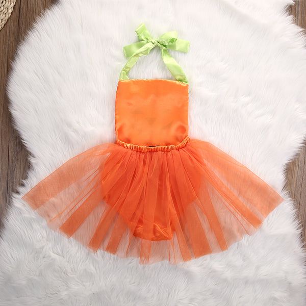 Baby's Halloween Pumpkin Tutu Costume