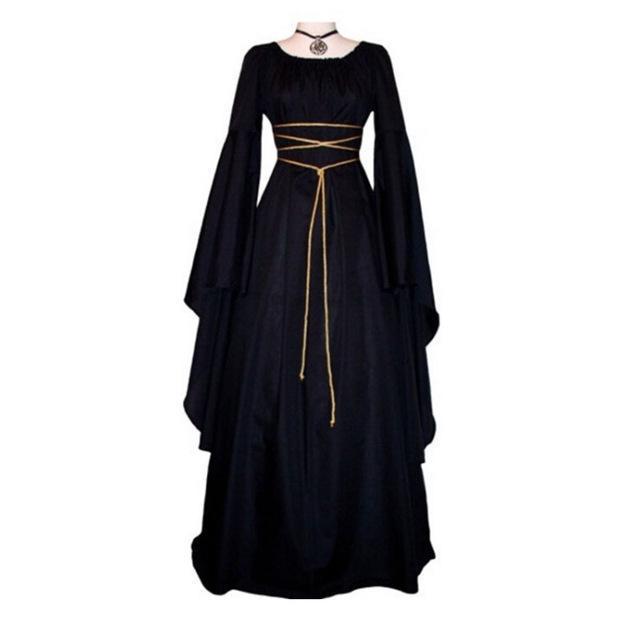 Halloween Long Sleeve Witch Dress