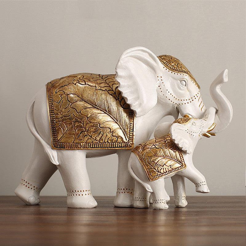 Elephant Resin Craft Ornament Decoration