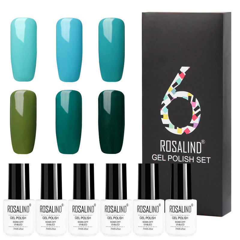 Rosalind Gel Polish 6 Colors Set