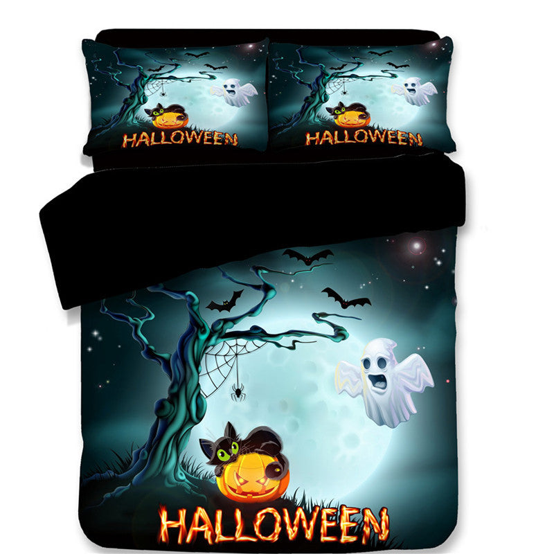 Halloween Bedding 4-Piece Set