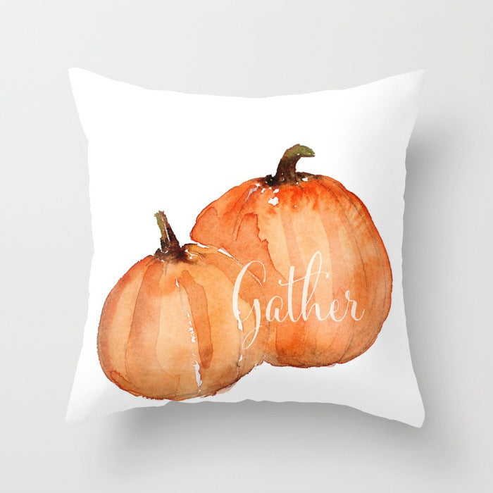 Cozy Pumpkin Pillow Cover