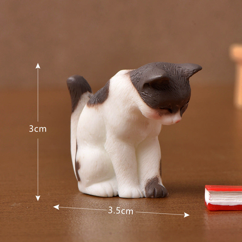 Home Fashion Mini Cat Decoration