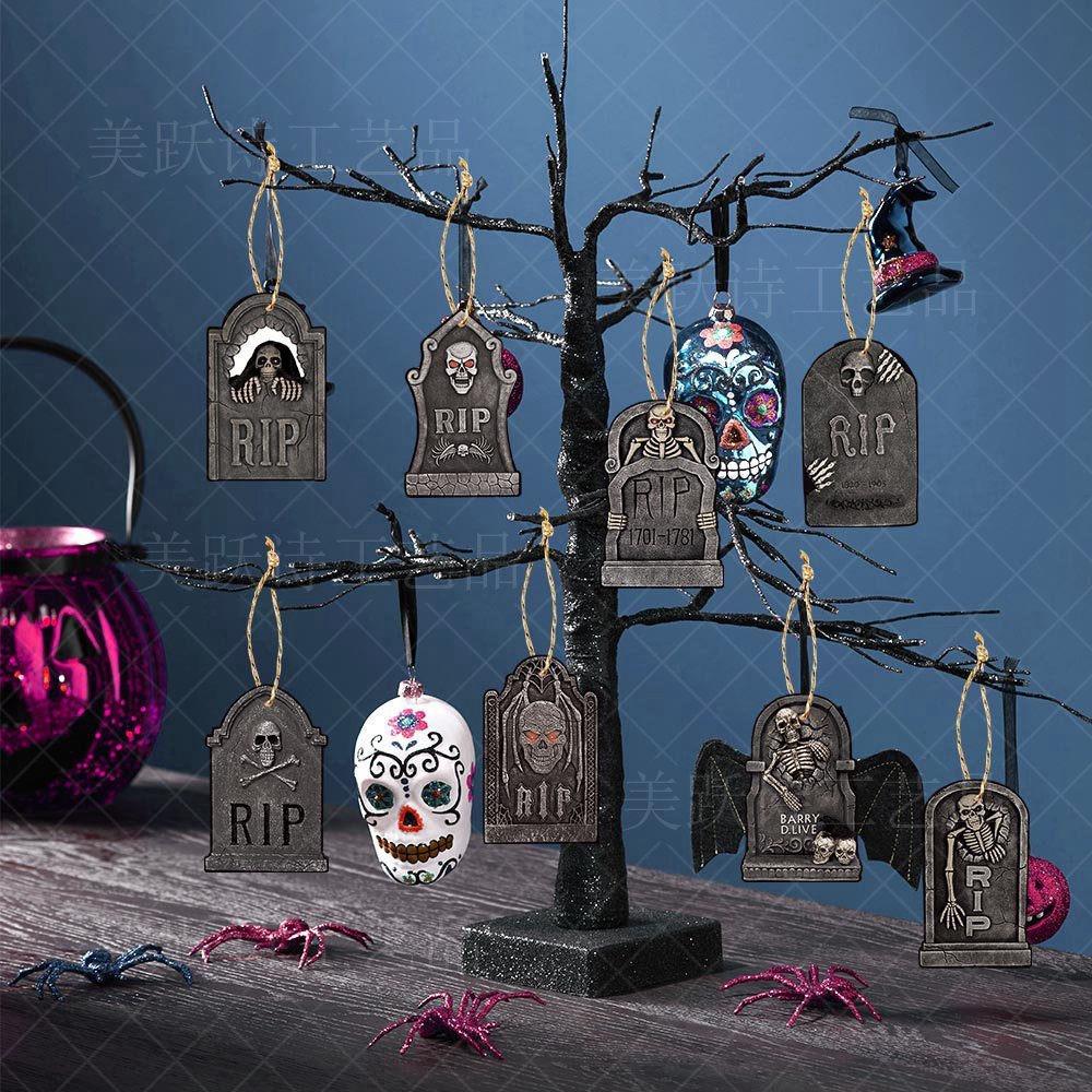 Halloween Tombstone String Decorations