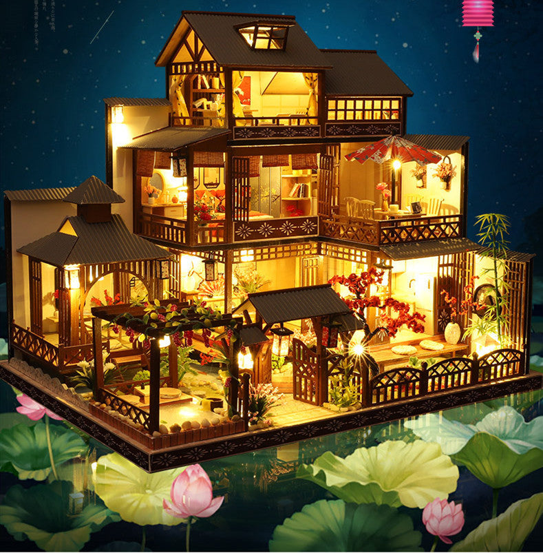 DIY Miniature Japanese-Style Villa