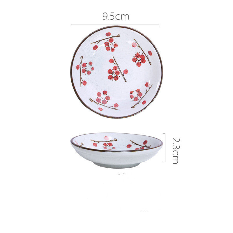 Japanese Ceramic Snack Appetizer Dim Sum Dipping Dish