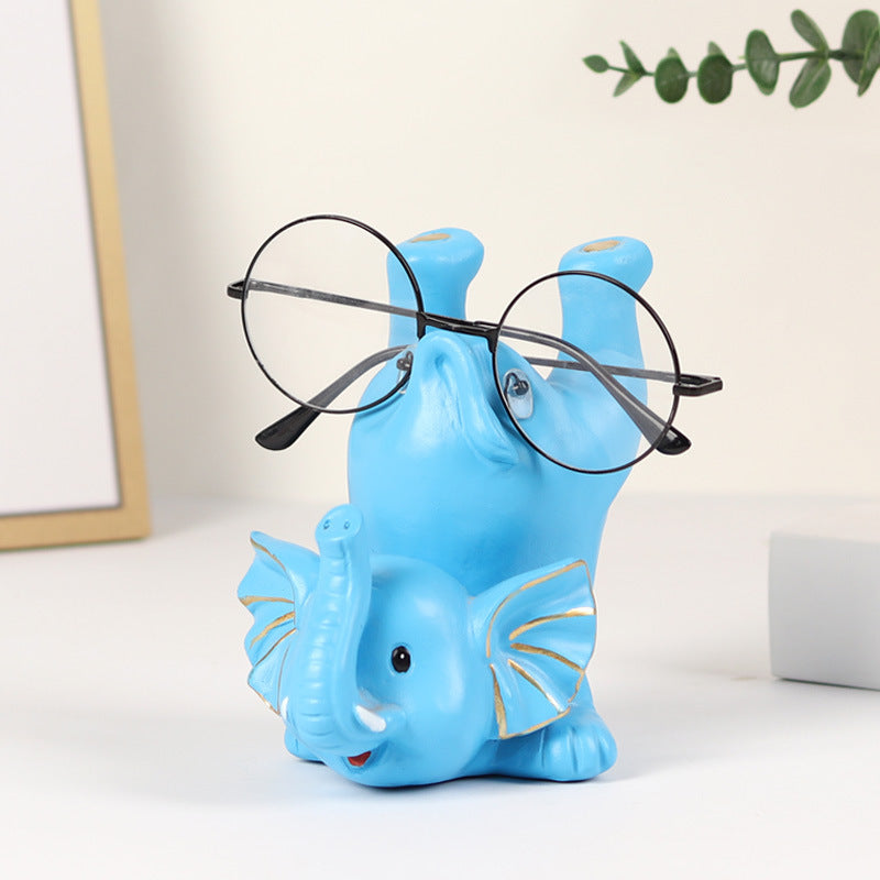 Creative Lucky Elephant Glasses Holder