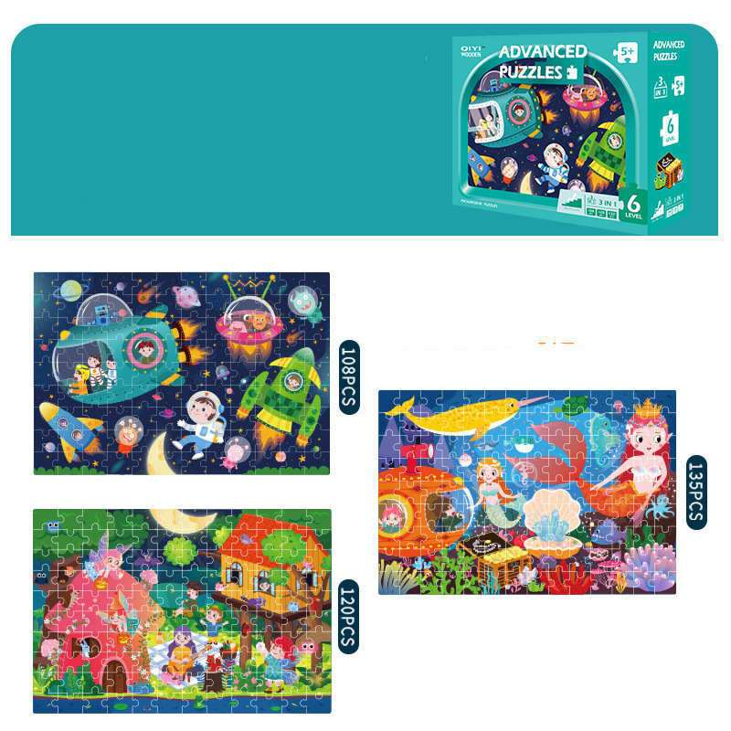 Advanced Educational Puzzles Early Childhood - JDrop.Shop