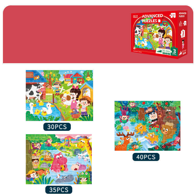 Advanced Educational Puzzles Early Childhood - JDrop.Shop