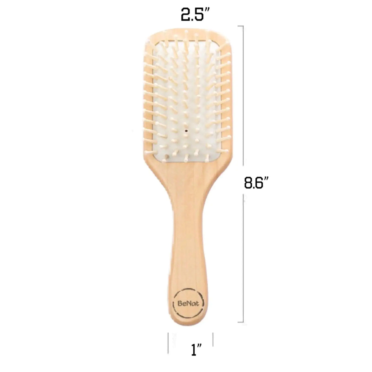 All Natural Wooden Detangling Hair Brush - JDrop.Shop