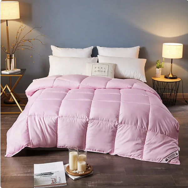 Cozy Comfort Goose Down Duvet for All Seasons