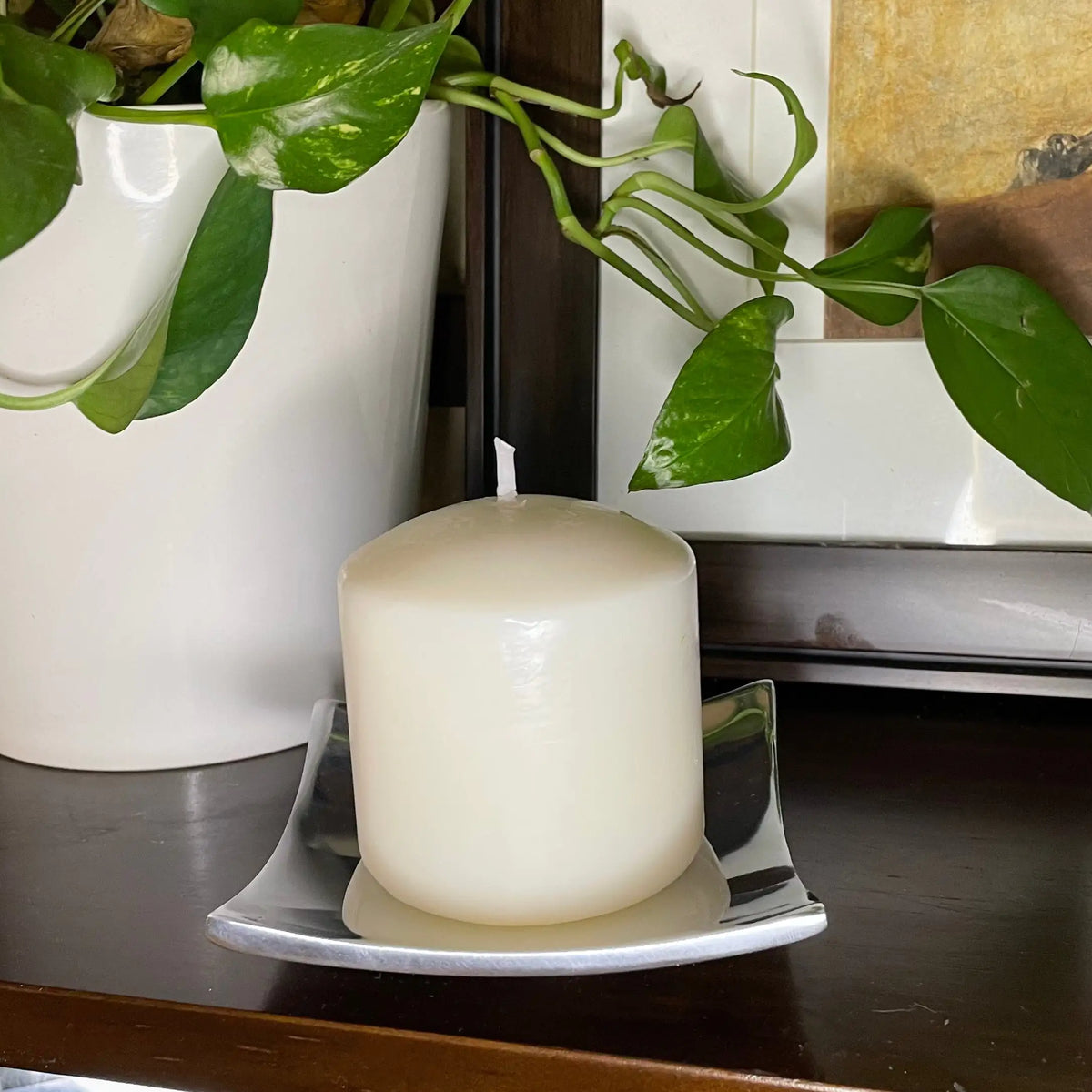 Multi-Purpose Wavy-Square Candle Holder