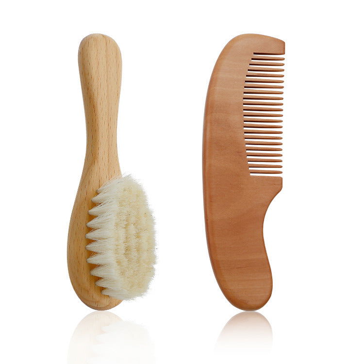 Baby Wool Wooden Brush Set - JDrop.Shop