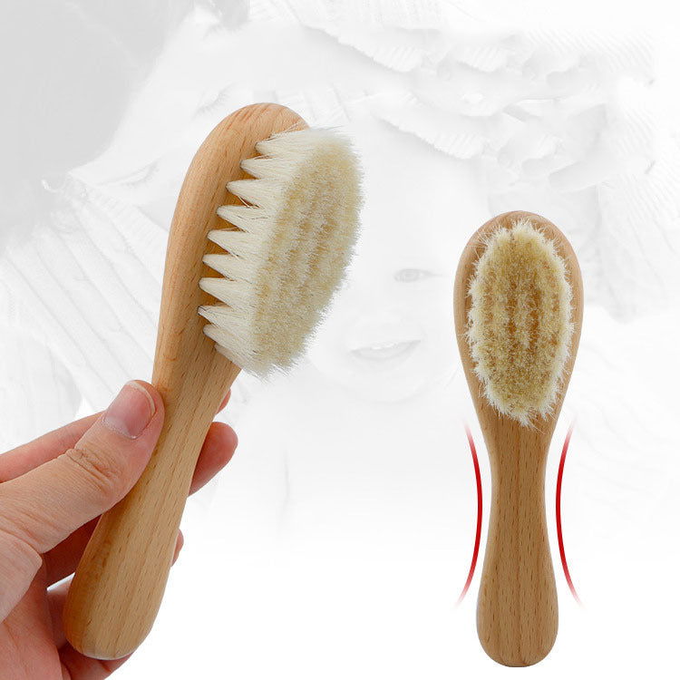 Baby Wool Wooden Brush Set - JDrop.Shop