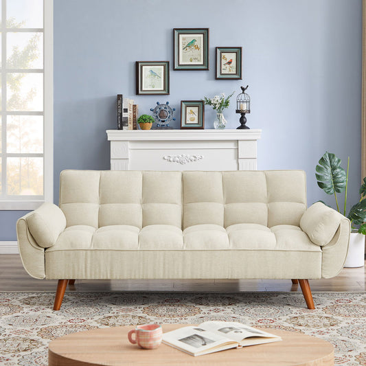 Beige Convertable Sofa - JDrop.Shop