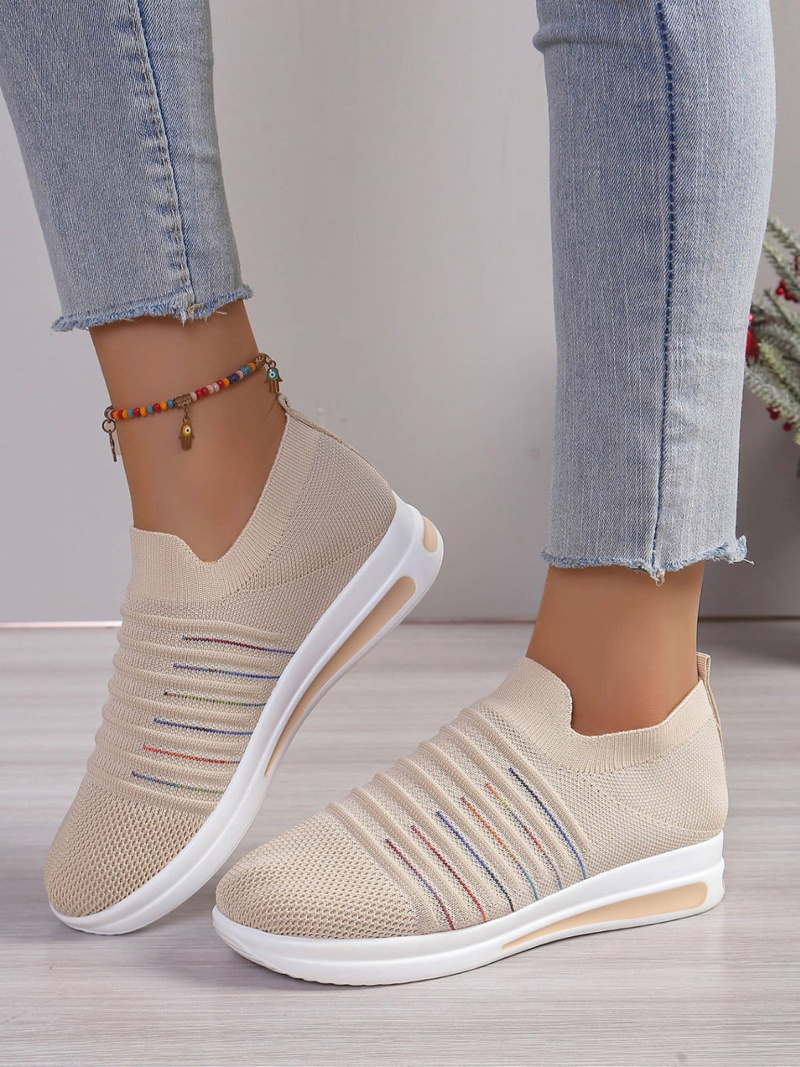 Breathable Mesh Wedge Sneakers - JDrop.Shop