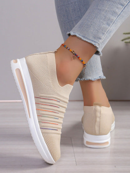 Breathable Mesh Wedge Sneakers - JDrop.Shop