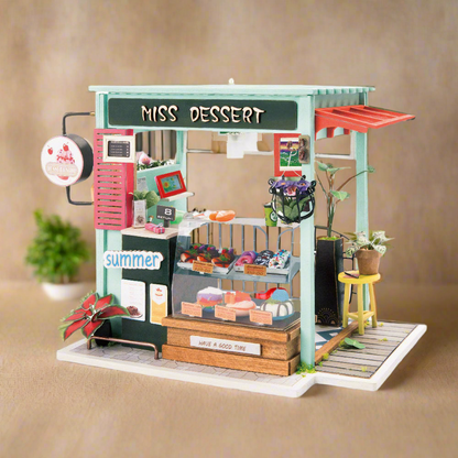 DIY Miniature Building Kit Miss Dessert