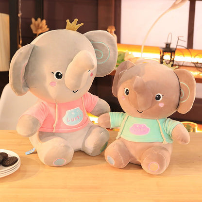 Cartoon elephant plush toy figurine - JDrop.Shop