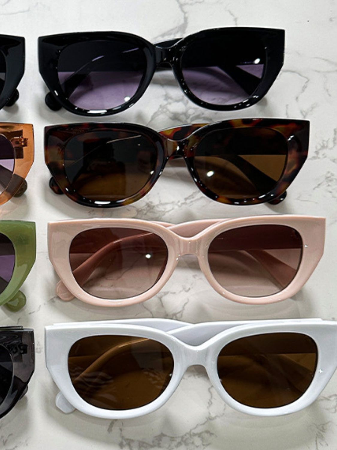 Cat Eye Polycarbonate Frame Sunglasses - JDrop.Shop