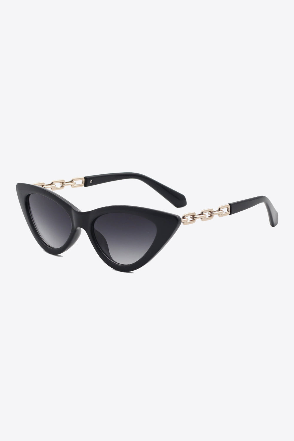 Chain Detail Cat-Eye Sunglasses - JDrop.Shop