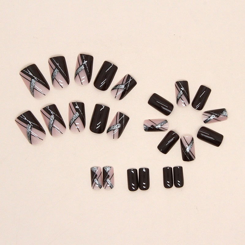 Chic Plaid Patterned Nails - JDrop.Shop