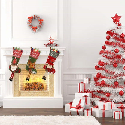 Christmas 3D Plush Big Stockings - JDrop.Shop