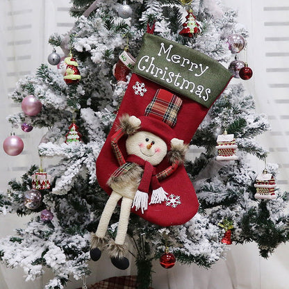 Christmas 3D Plush Big Stockings - JDrop.Shop