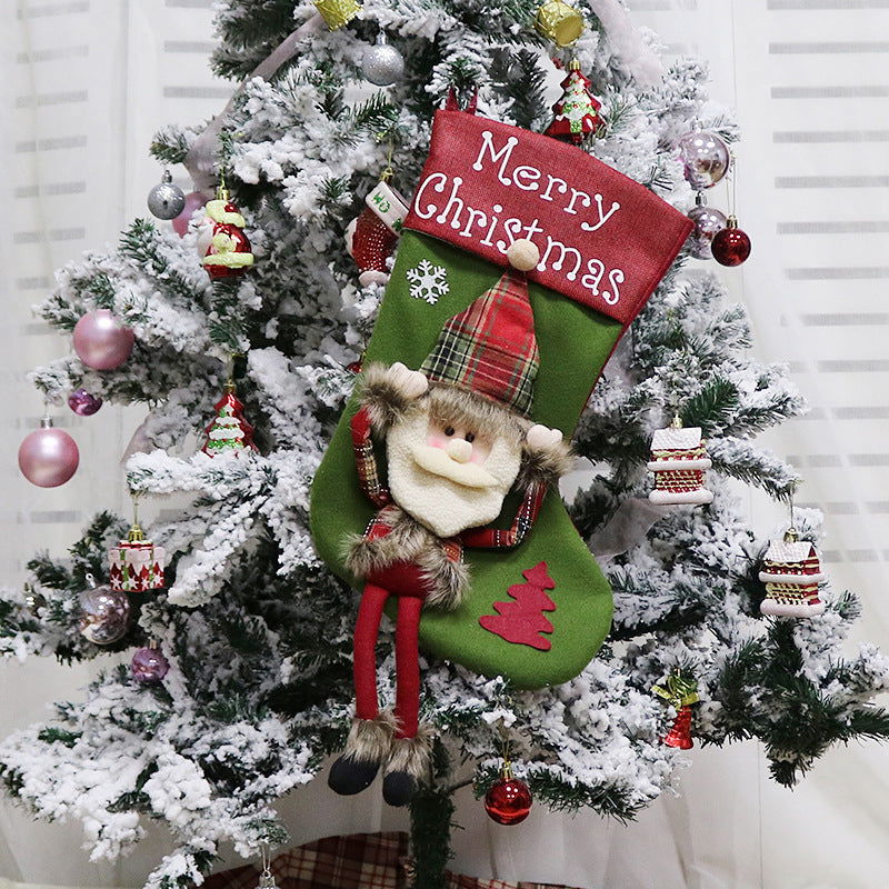 Christmas 3D Plush Big Stockings - JDrop.Shop