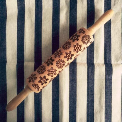 Christmas Embossing Rolling Pins - JDrop.Shop