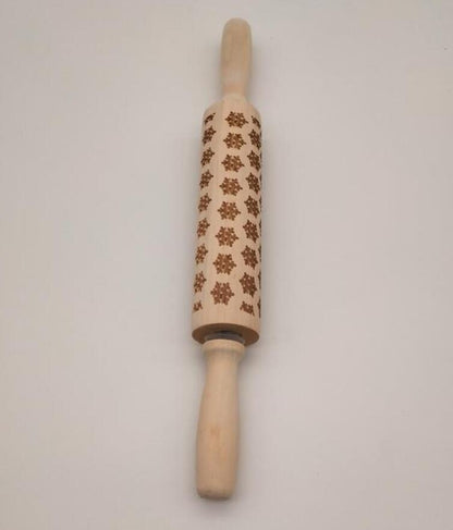 Christmas Embossing Rolling Pins - JDrop.Shop