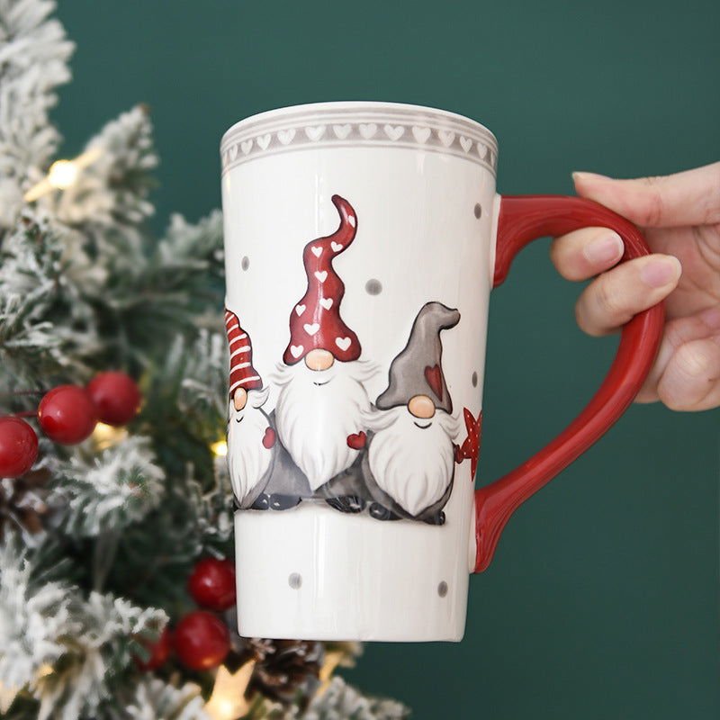 Christmas Large Capacity Ceramic Mug - JDrop.Shop