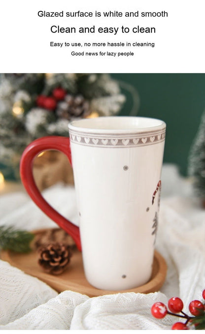 Christmas Large Capacity Ceramic Mug - JDrop.Shop