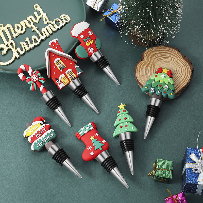 Christmas Wine Stoppers - JDrop.Shop