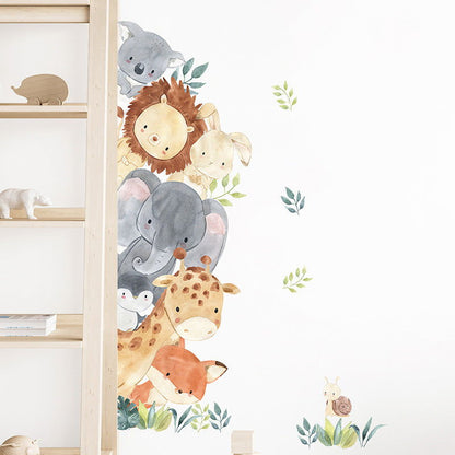 Cute Zoo Animal Wall Sticker - JDrop.Shop