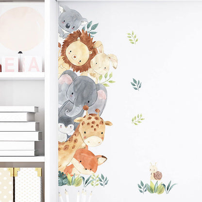 Cute Zoo Animal Wall Sticker - JDrop.Shop