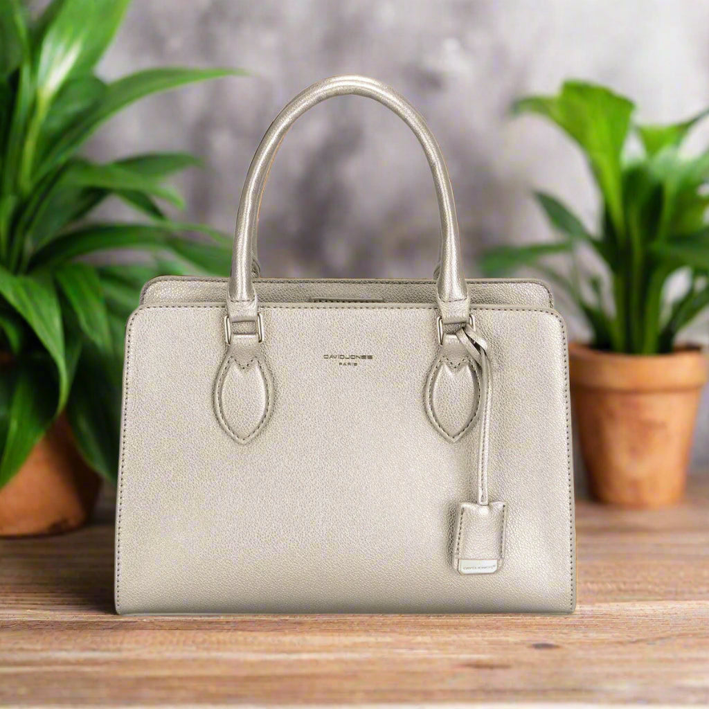 David Jones PU Leather Handbag - JDrop.Shop