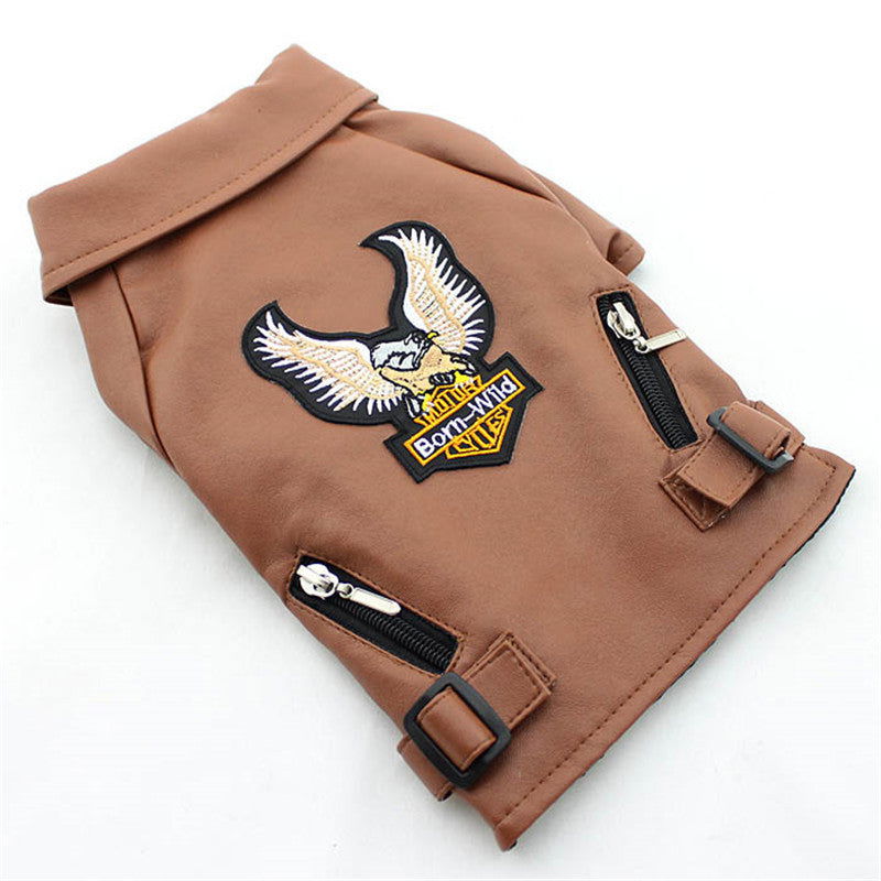 Dog Leather Jacket Pet Supplies - JDrop.Shop