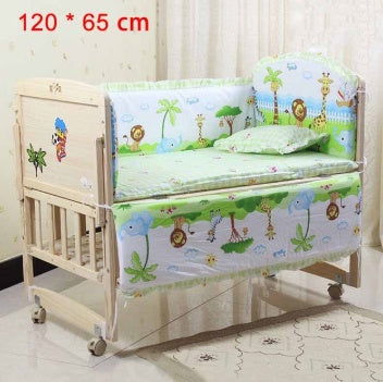 Five-piece cotton baby bed set - JDrop.Shop