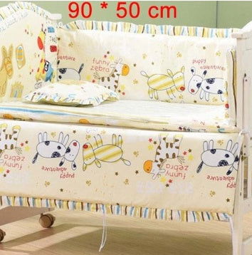 Five-piece cotton baby bed set - JDrop.Shop