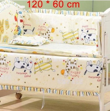 Five-piece cotton baby bed set - JDrop.Shop